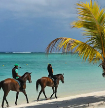 Mauritius Tours with water sports and horse riding